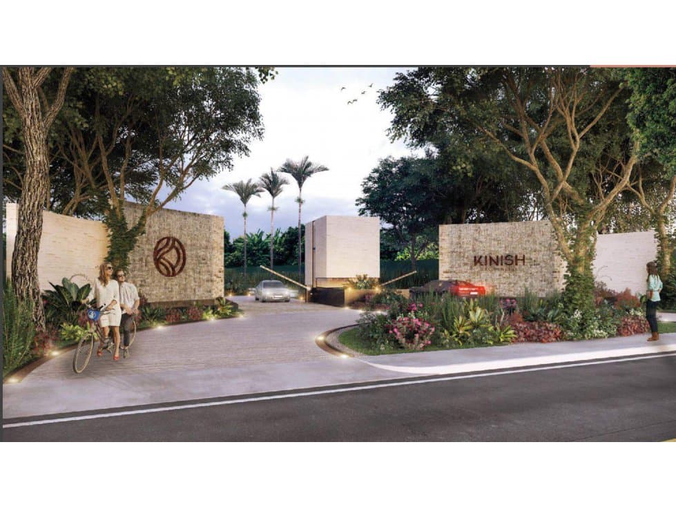 LOTES EN PRIVADA RESIDENCIAL"KINISH" A 5 MIN DE LA ISLA - 1