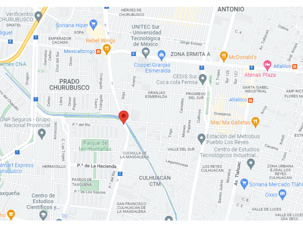 DEPARTAMENTO EN PRADO CHURUBUSCO - 1