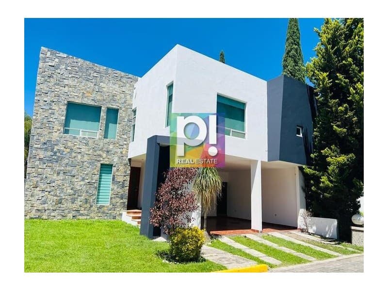 VENTA/RENTA CASA EN MORILLOTLA CON JARDÍN EN TLAXCALCINGO PUEBLA CAS_5450 PUE/PC, Tlaxcalancingo - 1