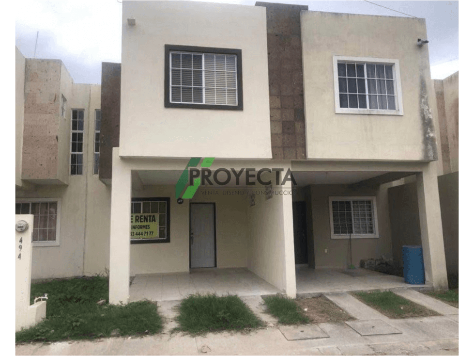 CASA EN R E N T A FRACC. ARECAS. ALTAMIRA - 1