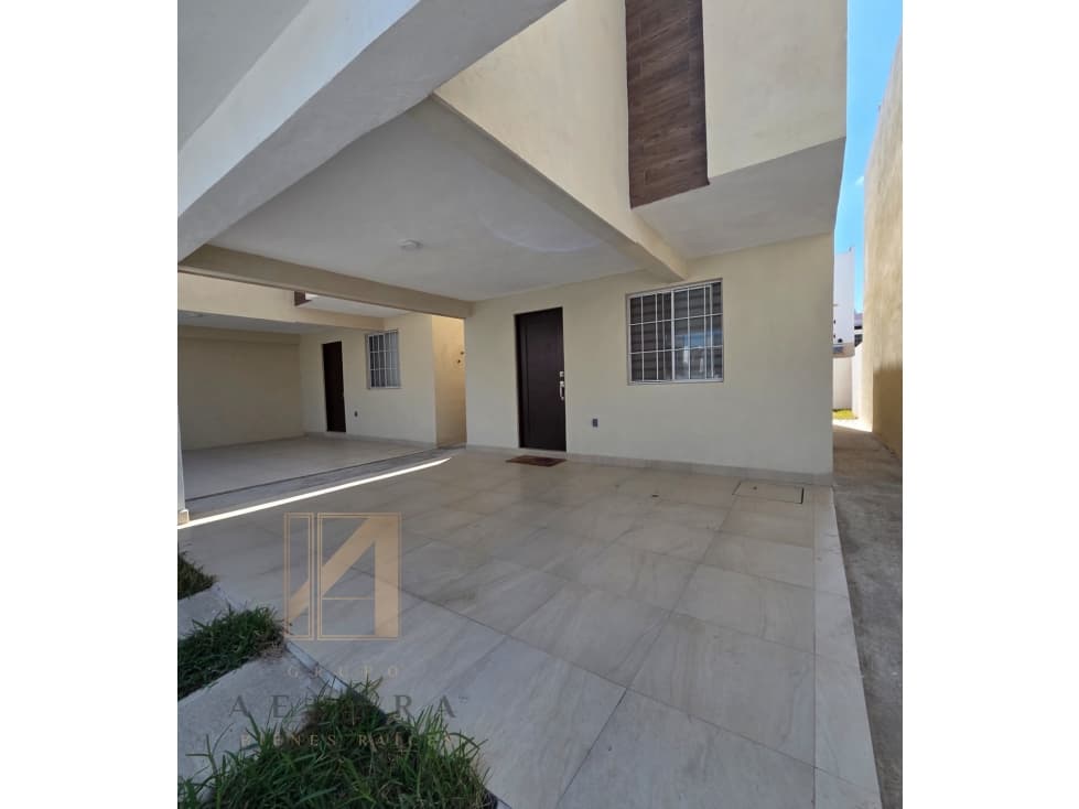 Casa en Renta Fracc. Valle Esmeralda Altamira | 3 Recámaras - 1