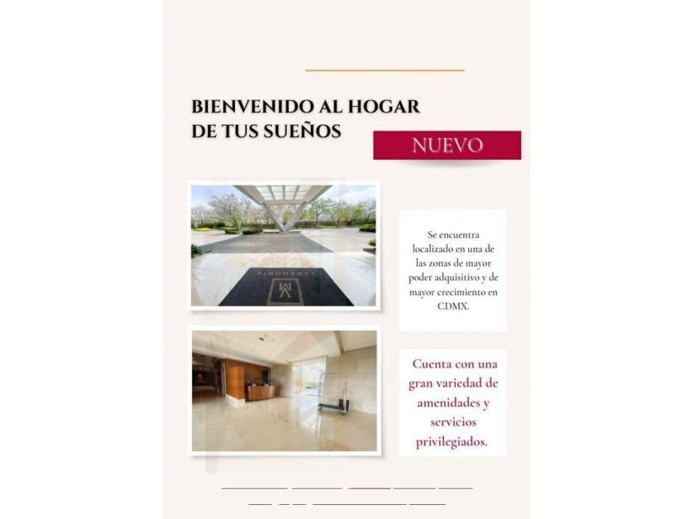 DEPARTAMENTO DE LUJO EN SANTA FE EN RENTA, CDMX. - 1
