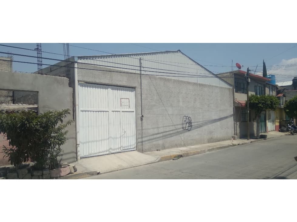 BODEGA EN RENTA O VENTA CHIMALHUACAN - 1