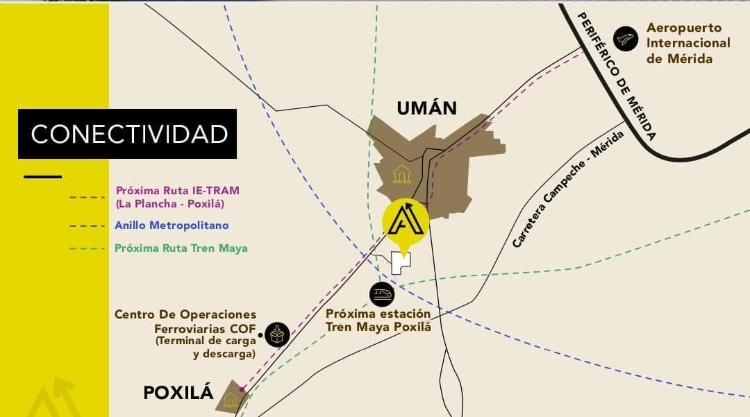 VENTA lotes industriales, UMAN Yucatán - 1