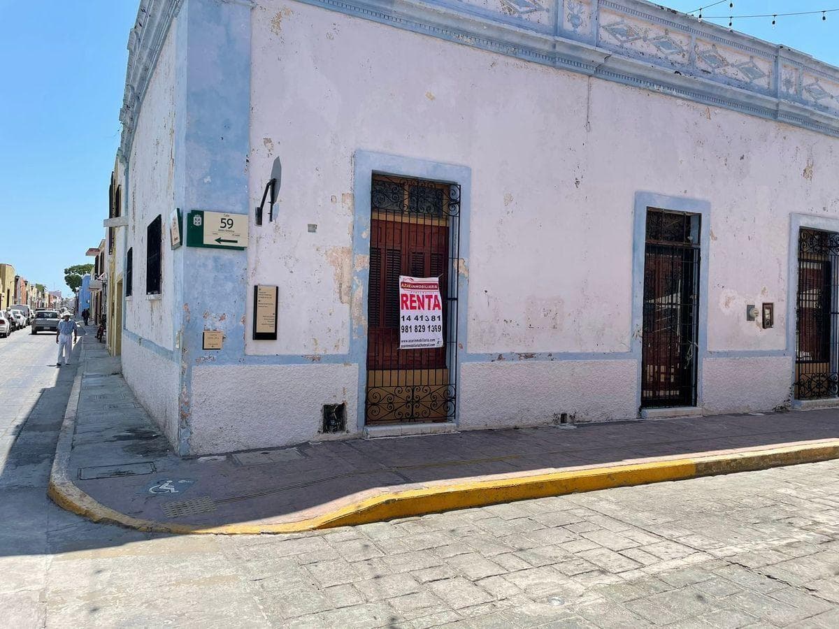LOCAL COMERCIAL EN RENTA EN CAMPECHE: C. 59, CENTRO HISTORICO - 1