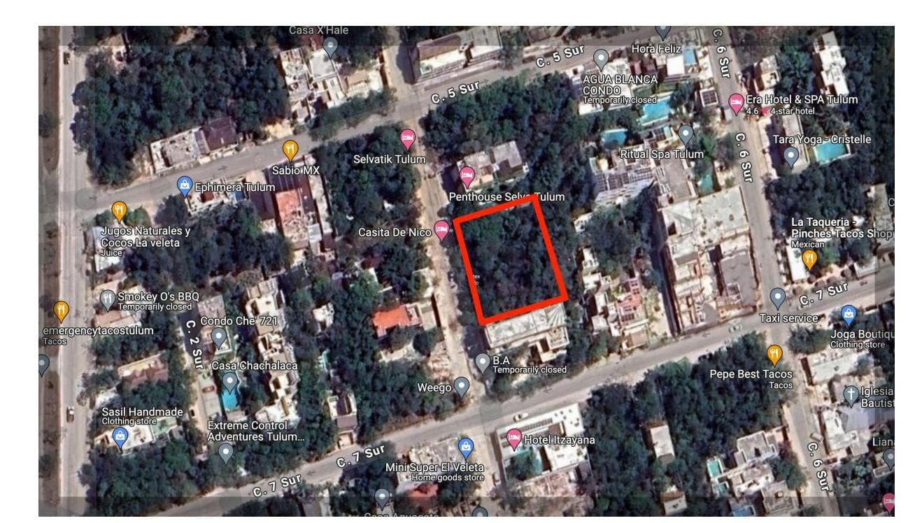 4 Lotes juntos en Calle 4 sur - 1200 m2 - Super Ubicacion - 1