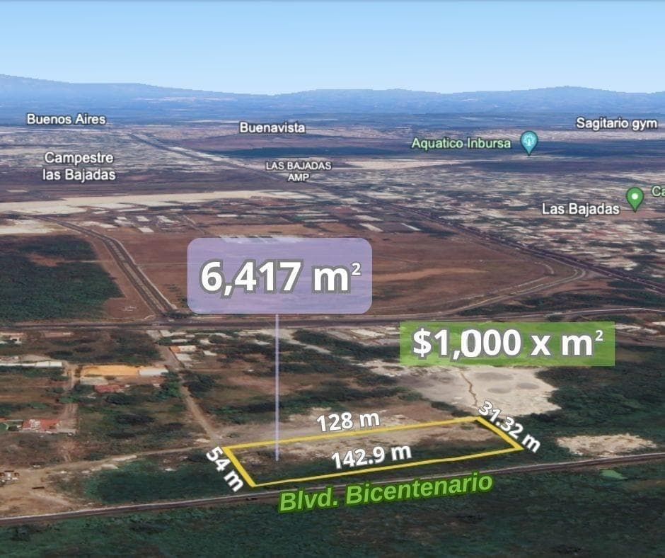 Terreno en venta en Boulevard Bicentenario Veracruz - 1