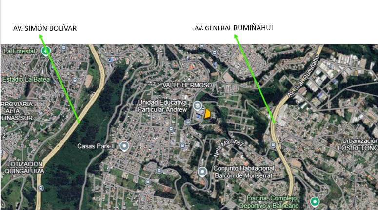 Terreno en Venta 3800 m2 Antigua Vía a Conocoto - Puengasí - 1