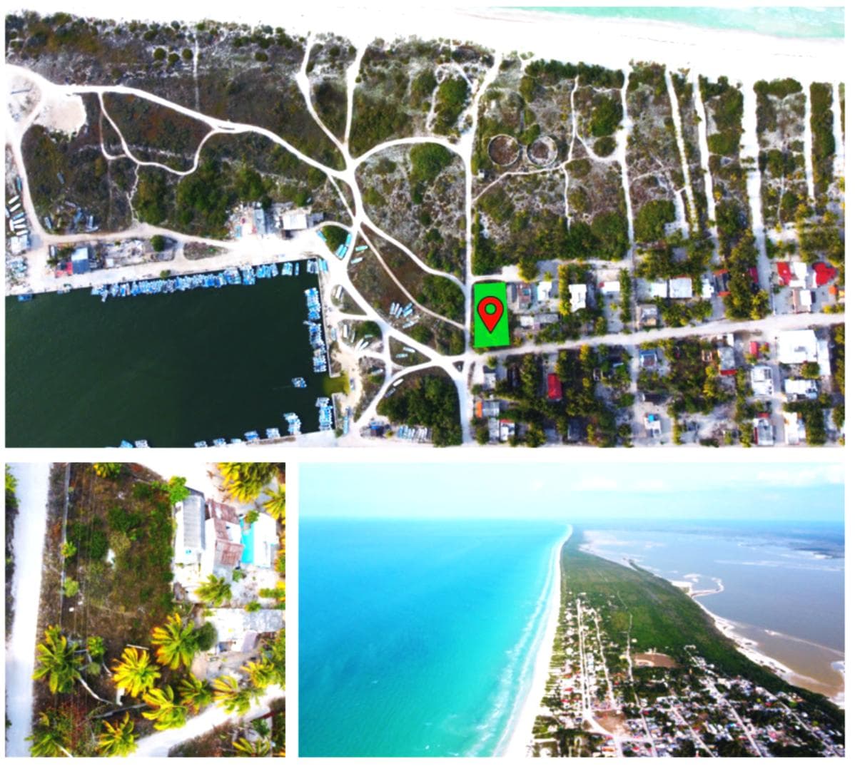 Oportunidad, Terreno en Primera Línea del mar en el Cuyo, Yucatán. - 1