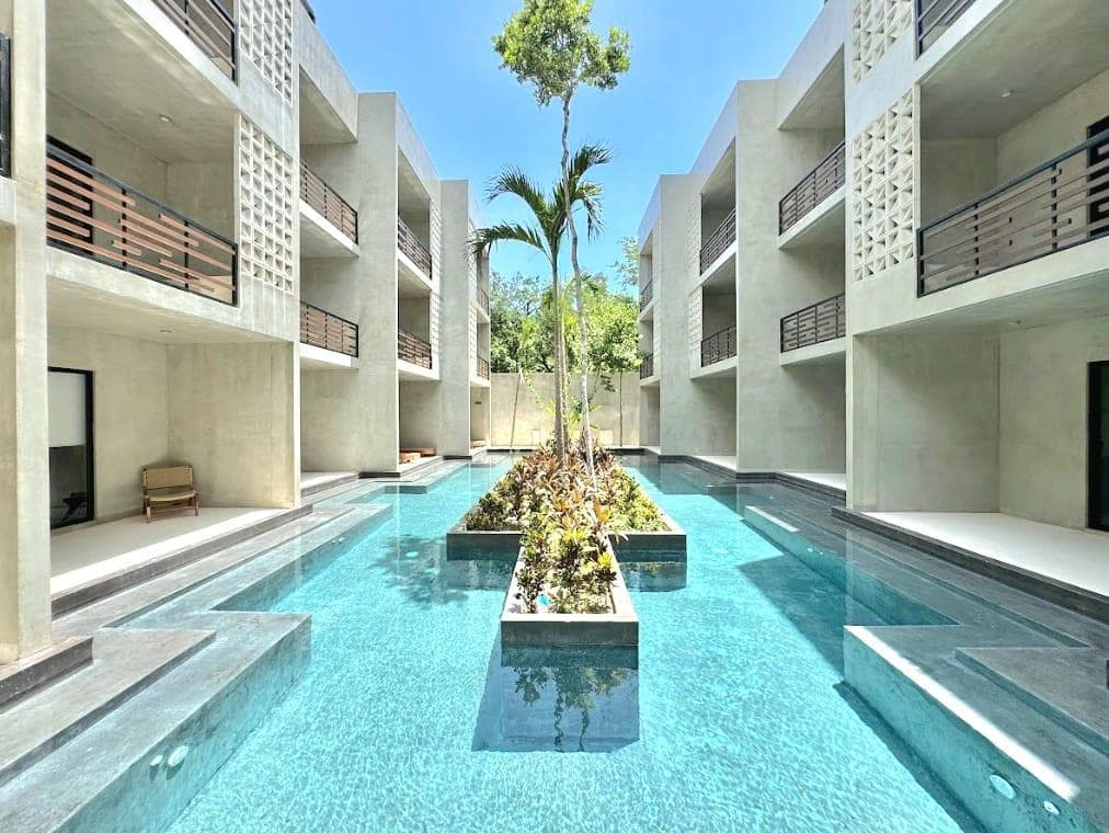 DEPARTAMENTO CON PLUNGE POOL EN TULUM A 10 MINUTOS DE LA PLAYA - 1