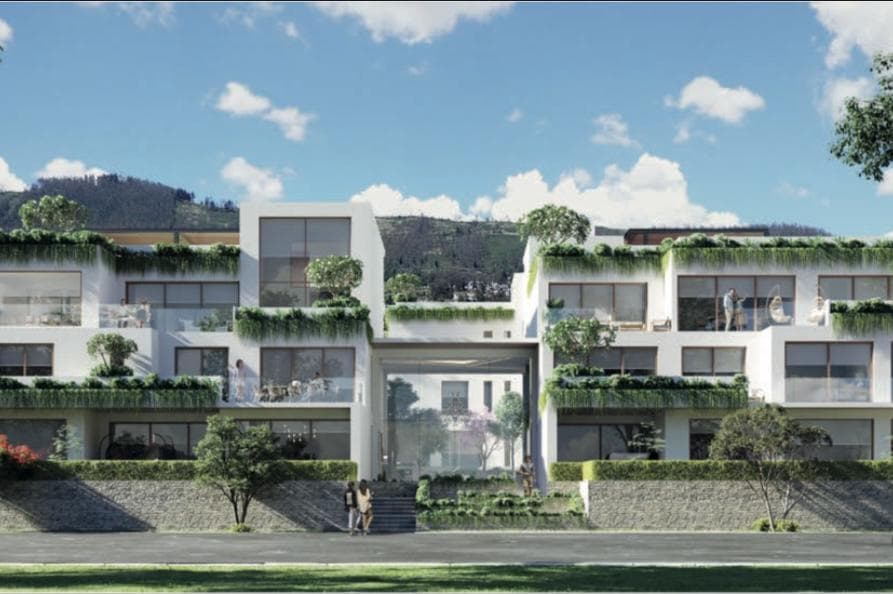CUMBAYA - VIA SAN PATRICIO 132.16 M2 APARTAMENTO EN VENTA CON JARDIN Y TERRAZA - 1