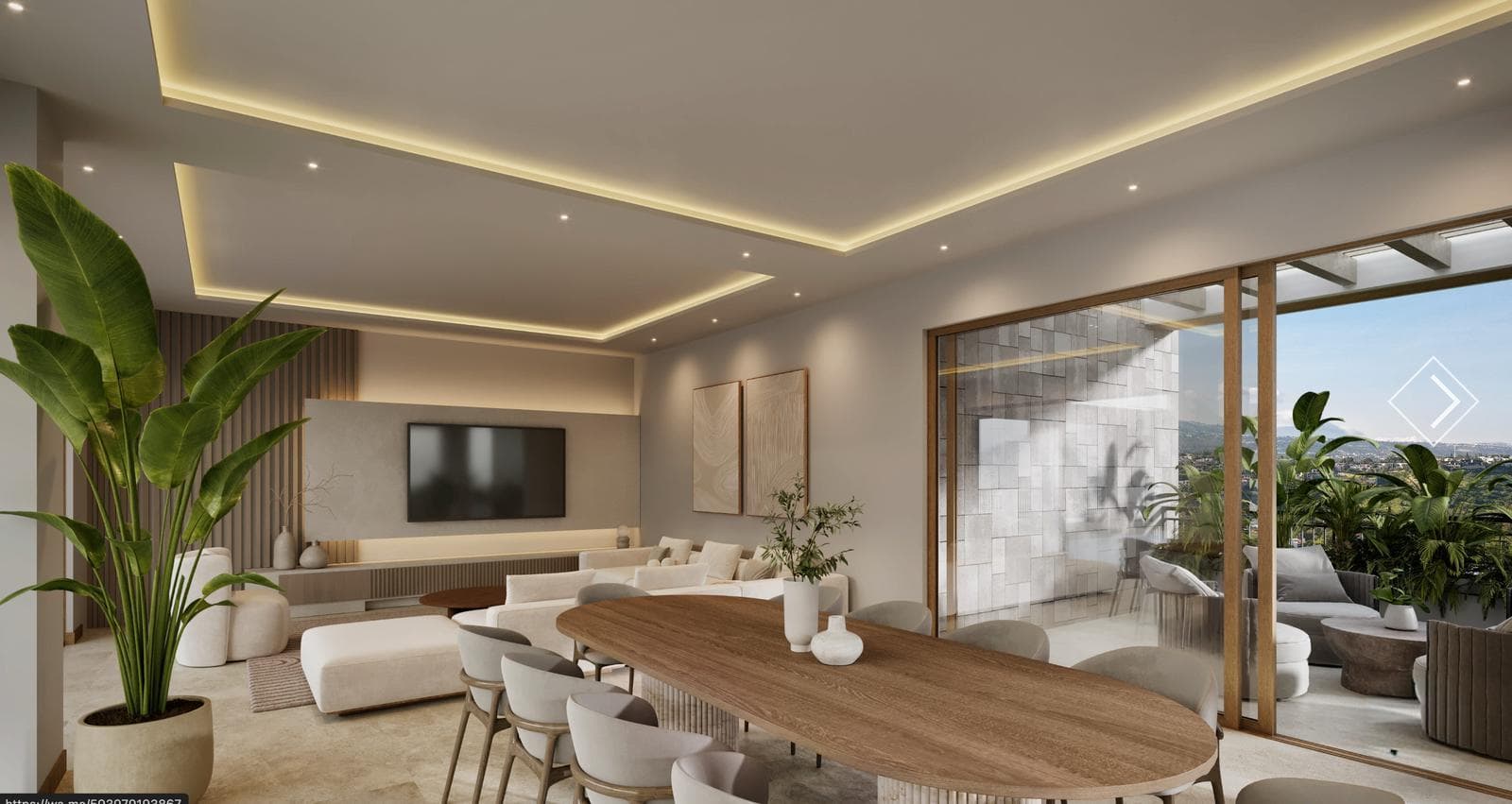 CUMBAYÁ LA VIÑA 136.20 M² APARTAMENTO EN VENTA 2 HABITACIONES CON BAÑO Y TERRAZA - 1
