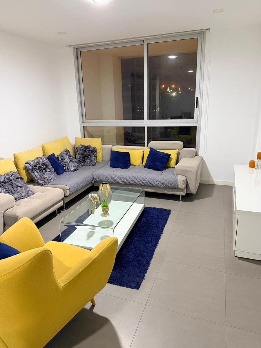 Se VENDE Dpto de 2 habitaciones full amoblado en Puerto Santa Ana, Edificio Spazio - 1