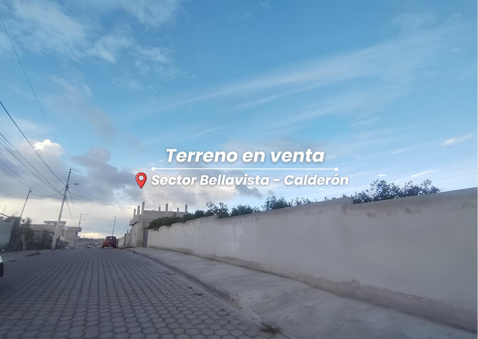 Oportunidad Terreno en Venta, 1483,63m, ideal para INVERSIONISTAS, Bellavista de Calderón - 1