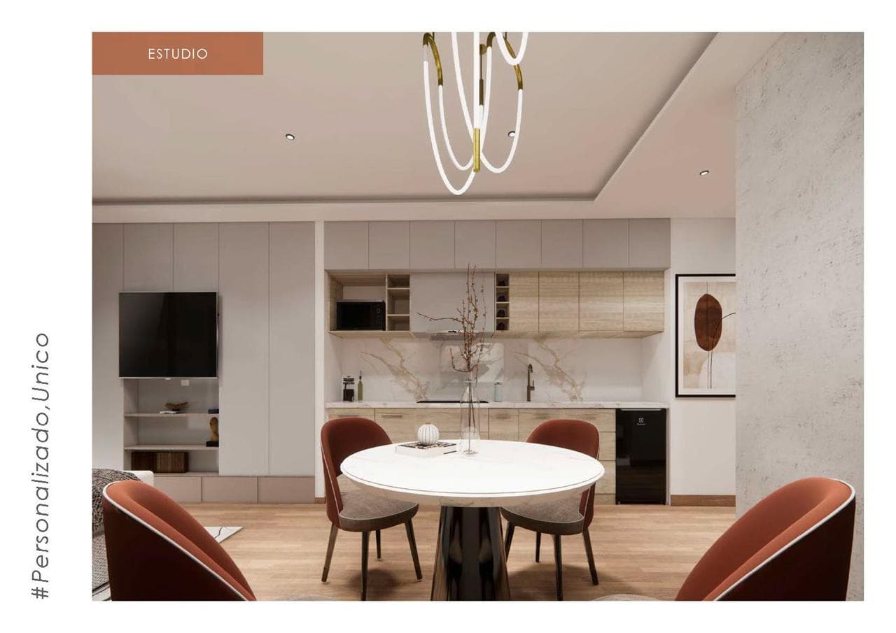 ELEGANTE Y FUNCIONAL ESTUDIO DE 37.72 M2 PARA ENTREGA EN DICIEMBRE 2027 - 1