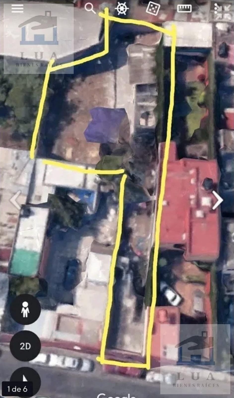 VENTA TERRENO 547m2 EN COL.BARRIO DEL NIÑO JESÚS, COYOACAN - 1
