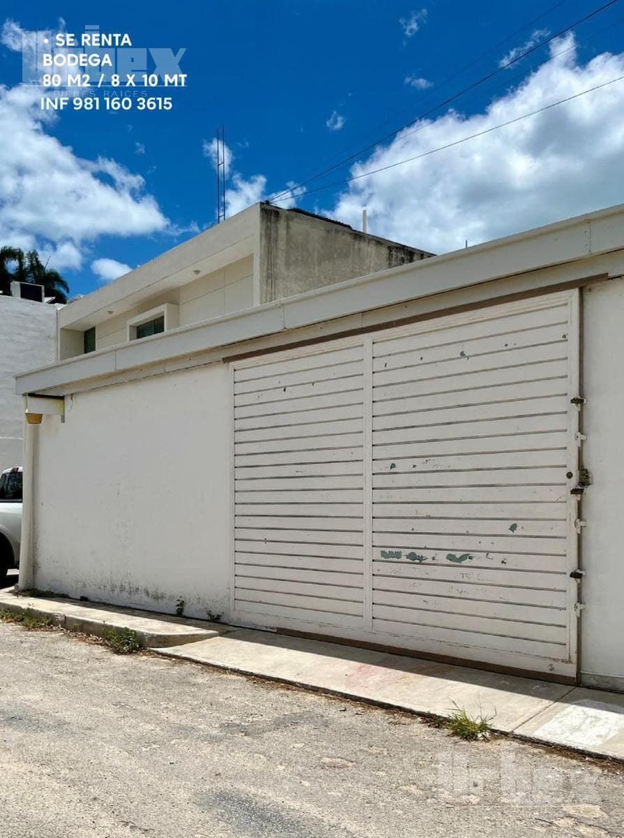 BODEGA EN RENTA A UNOS PASOS DE LA AV. LÓPEZ PORTILLO, CAMPECHE - 1