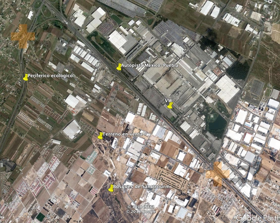 Terreno En Venta En Sanctorum Para Bodegas O Fraccionar - 1
