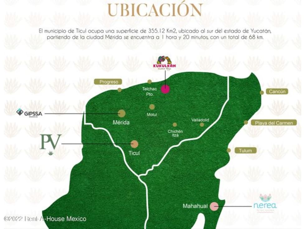 Terreno en Venta en Ticul ,Ticul GY. 22-3362 - 1