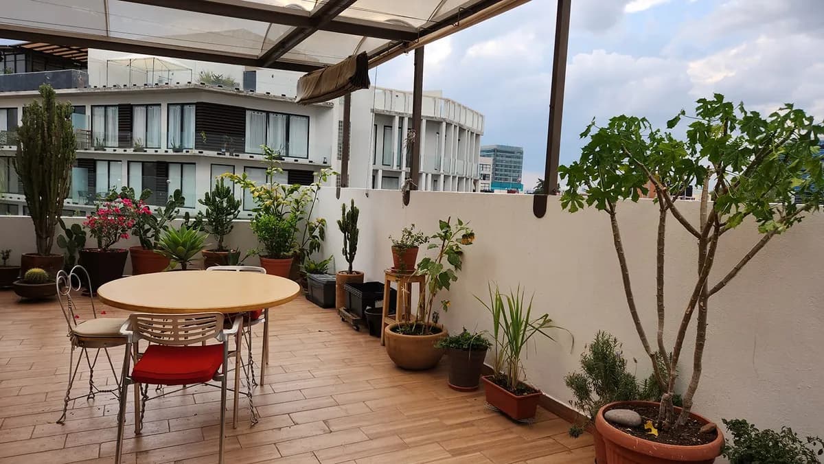 DEPARTAMENTO CON PRIVILEGIADA UBICACIÓN Y ESPECTACULAR ROOF GARDEN PRIVADO - 1