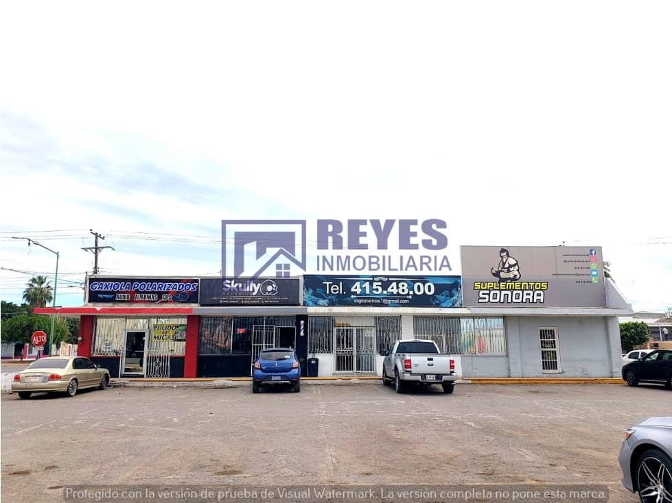 SE VENDEN 4 LOCALES COMERCIALES C. QUINTANA ROO EN CD. OBREGÓN - 1