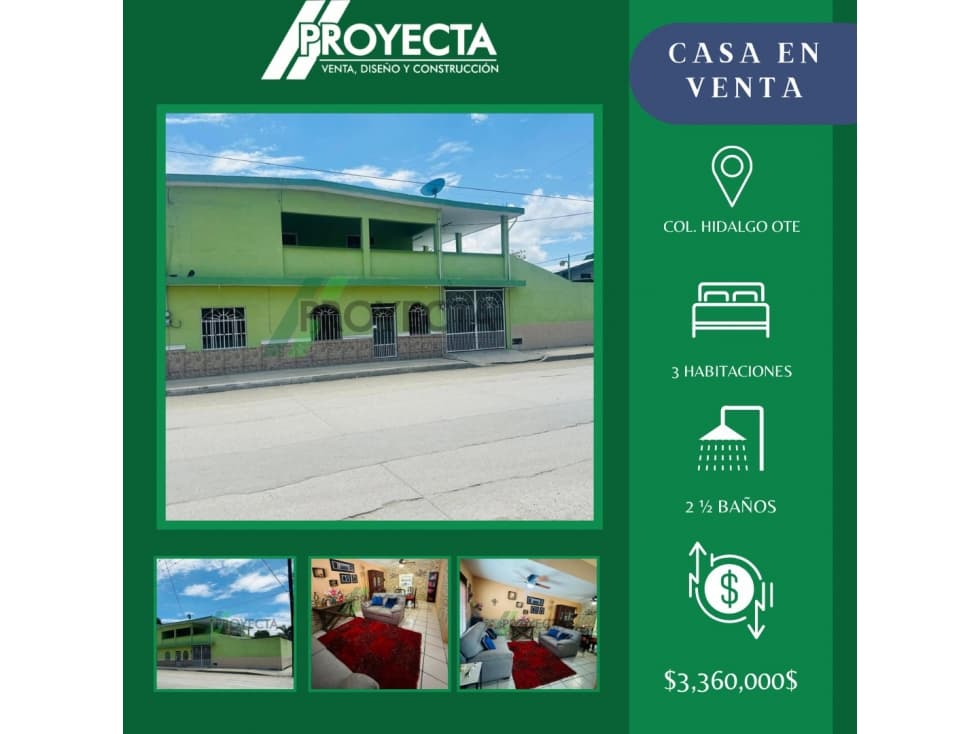 OPORTUNIDAD DE INVERSION COL. HIDALGO OTE, CD MADERO TAMPS - 1