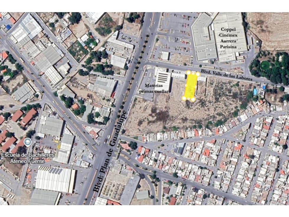 Terreno en RENTA a una cuadra del Blvd. Plan de Guadalupe CTR640472 - 1