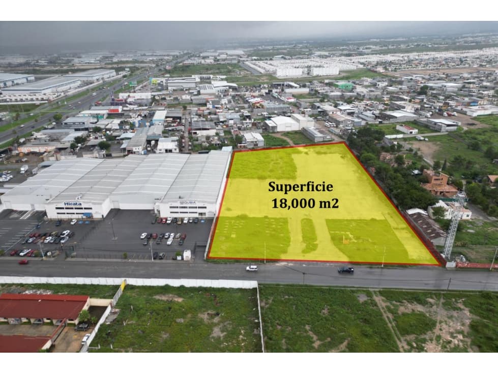 Terreno Industrial en RENTA con vocación industrial ITR655750 - 1