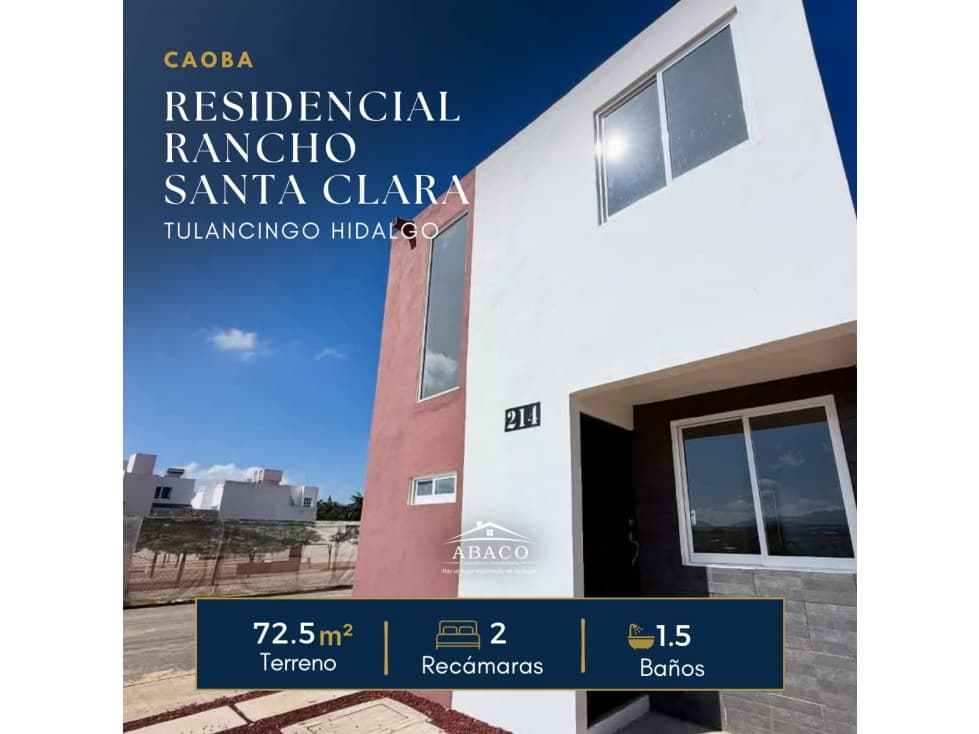 VENTA DE CASAS NUEVAS EN TULANCINGO, MODELO CAOBA PLUS - 1