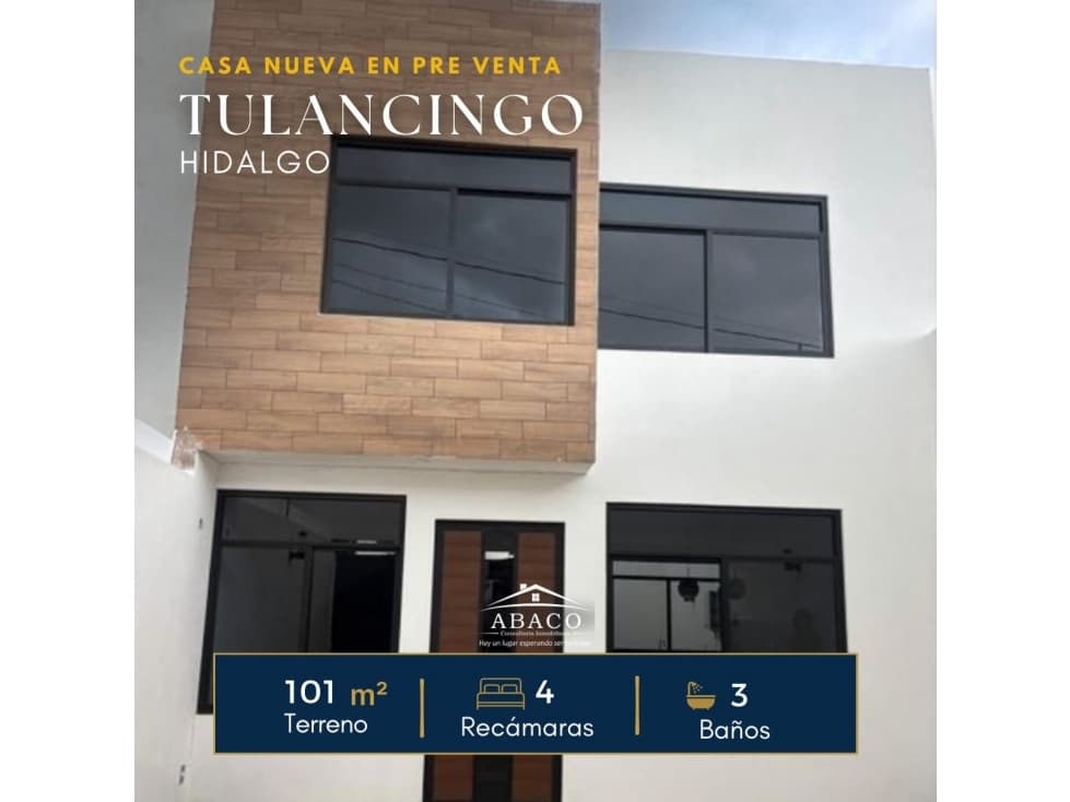 PREVENTA DE CASAS EN TULANCINGO DESDE $1,700,000 - 1
