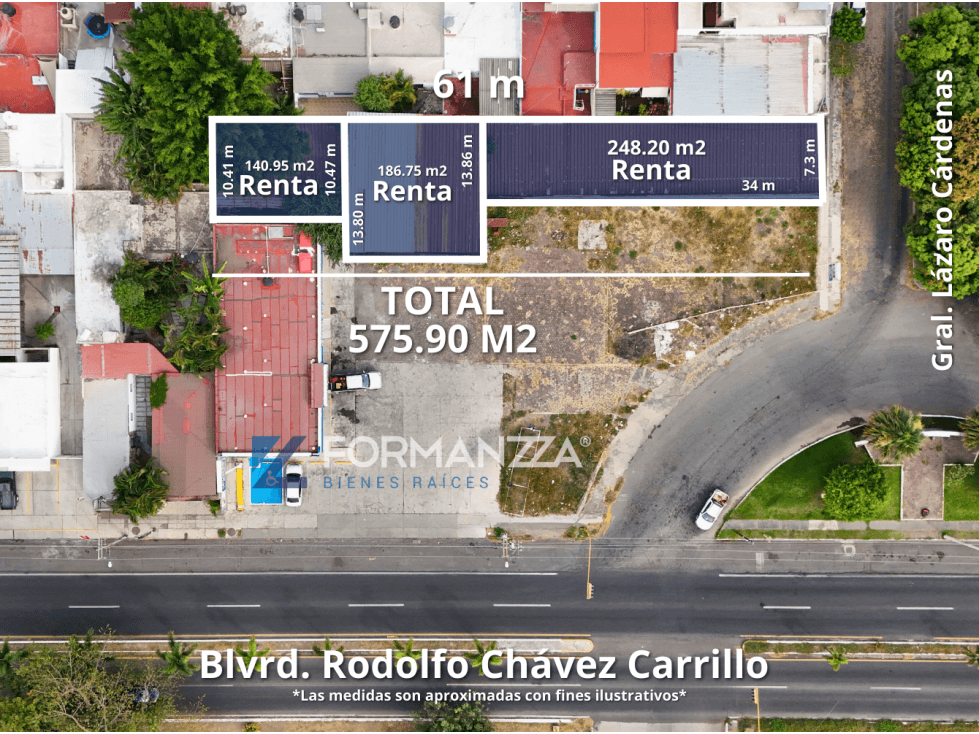 Locales Comerciales en Renta, en Col. Placetas, Colima - 1