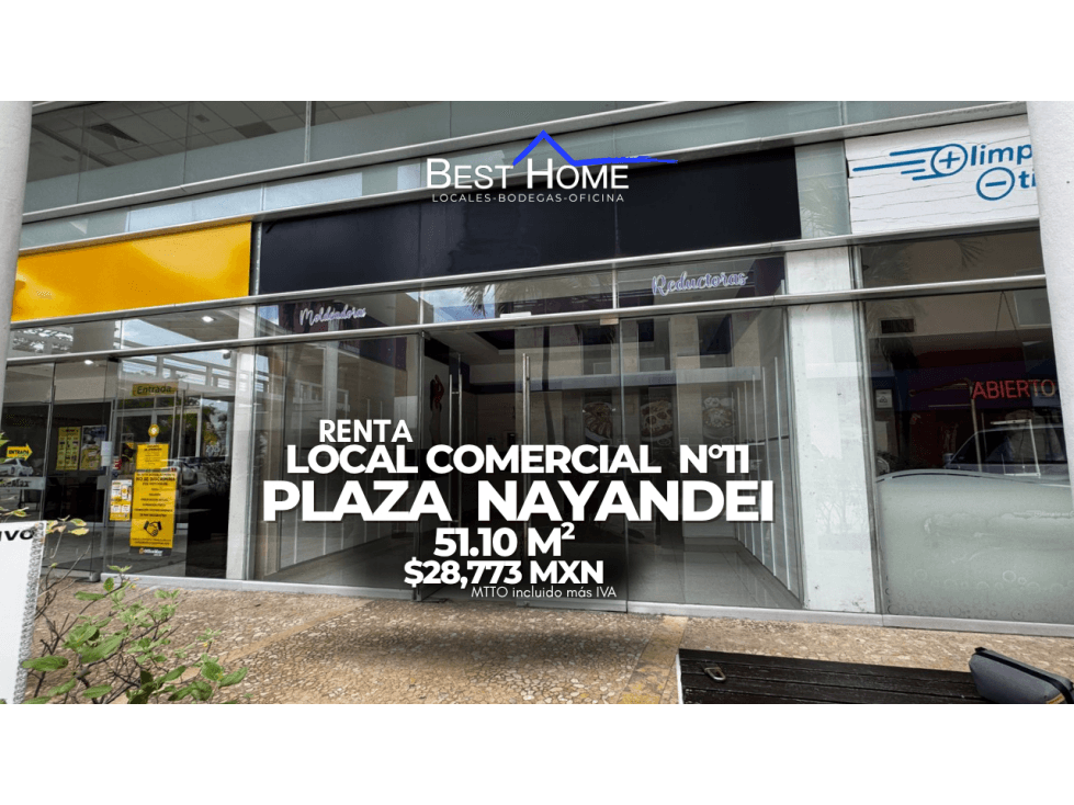 Local Comercial en Renta Local 11 Plaza Nayandei, Cancún bonampak - 1