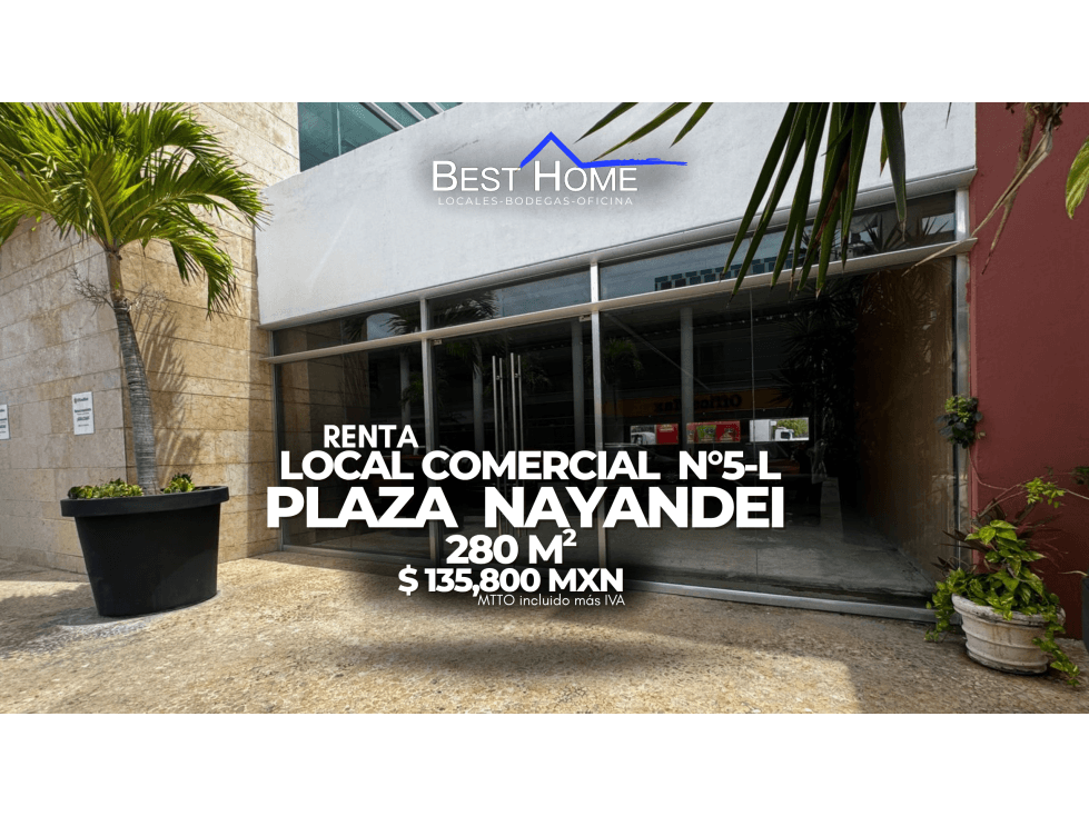 Local Comercial en Renta Local 5L en Plaza Nayandei, Cancún - 1