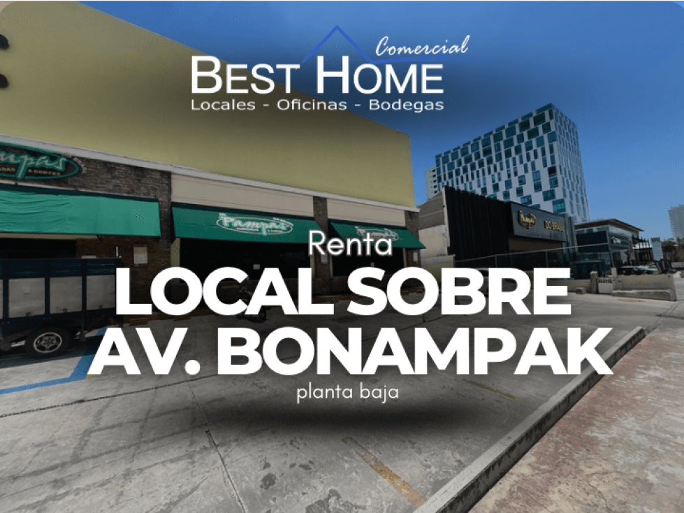 Se Renta local sobre av. Bonampak Cancún Q.Roo - 1