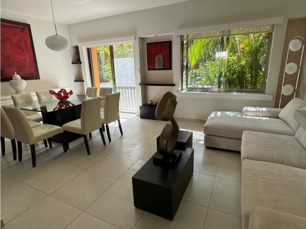 RENTA CASA SM 19 CONDOMINIO SEREIA -CANCUN - 1