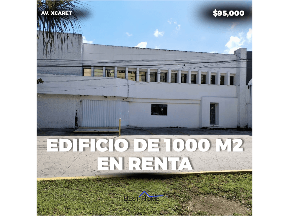 Edificio en renta de 1082 m2 en Av. Xcaret - Cancún - 1