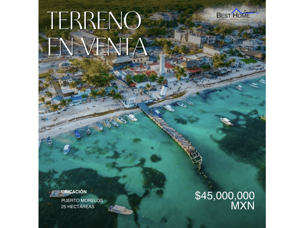 Macrolote de 25 Hectáreas en Venta, Ruta de los Cenotes Puerto Morelos - 1