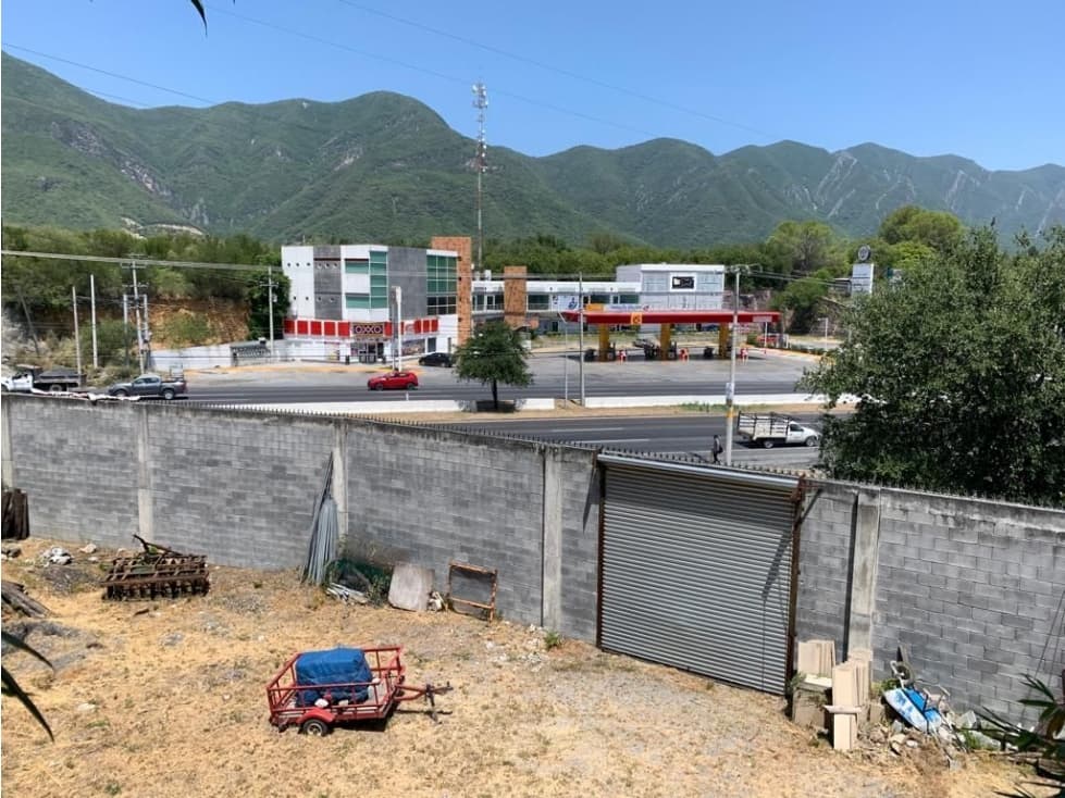 Terreno en renta El Uro, Carretera Nacional Santiago N.L. - 1