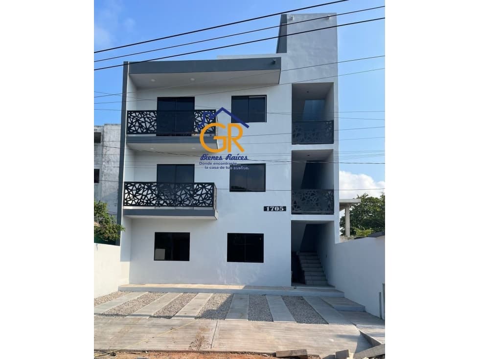 Departamentos en venta Col. Hidalgo Poniente, Madero 0907-1202 - 1