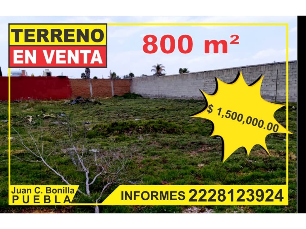 LOTE DE OPORTUNIDAD FRACCIONAMIENTO PUEBLA - 1