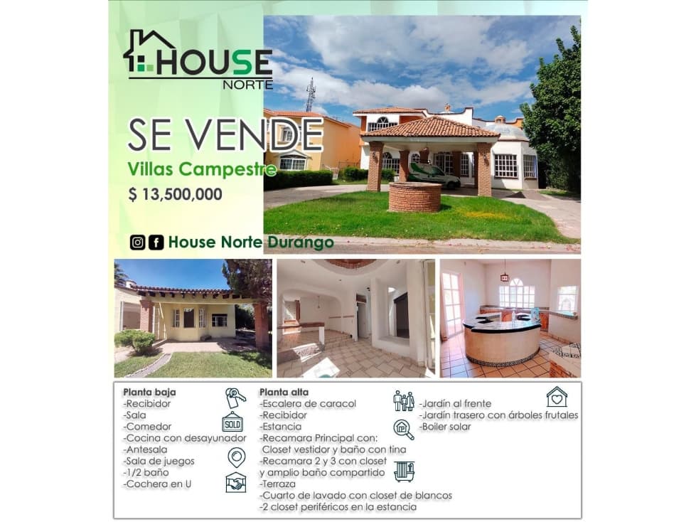 CASA VILLAS CAMPESTRE - 1