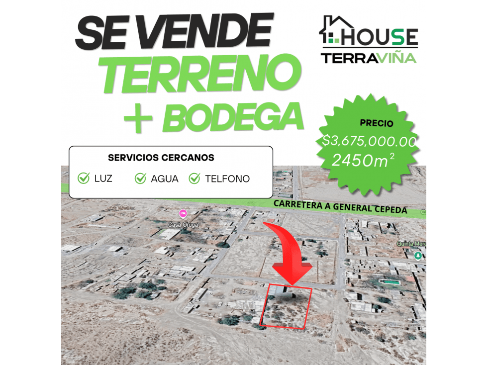 Bodega en Ejido Parras - 1