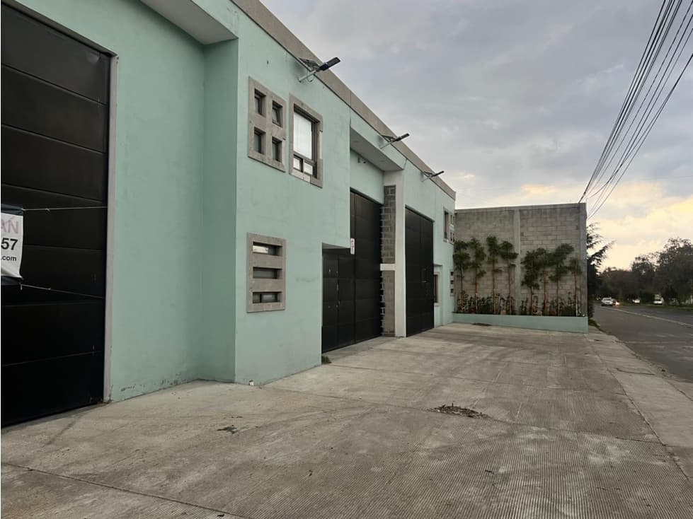 RENTA BODEGA ZINACANTEPEC CERCA CALZADA AL PACIFICO - 1