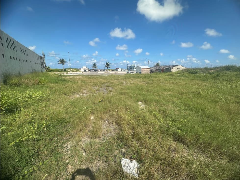 VENTA TERRENO BOULEVARD COSTERO PLAYA MIRAMAR CIUDAD MADERO TAMAULIPAS - 1