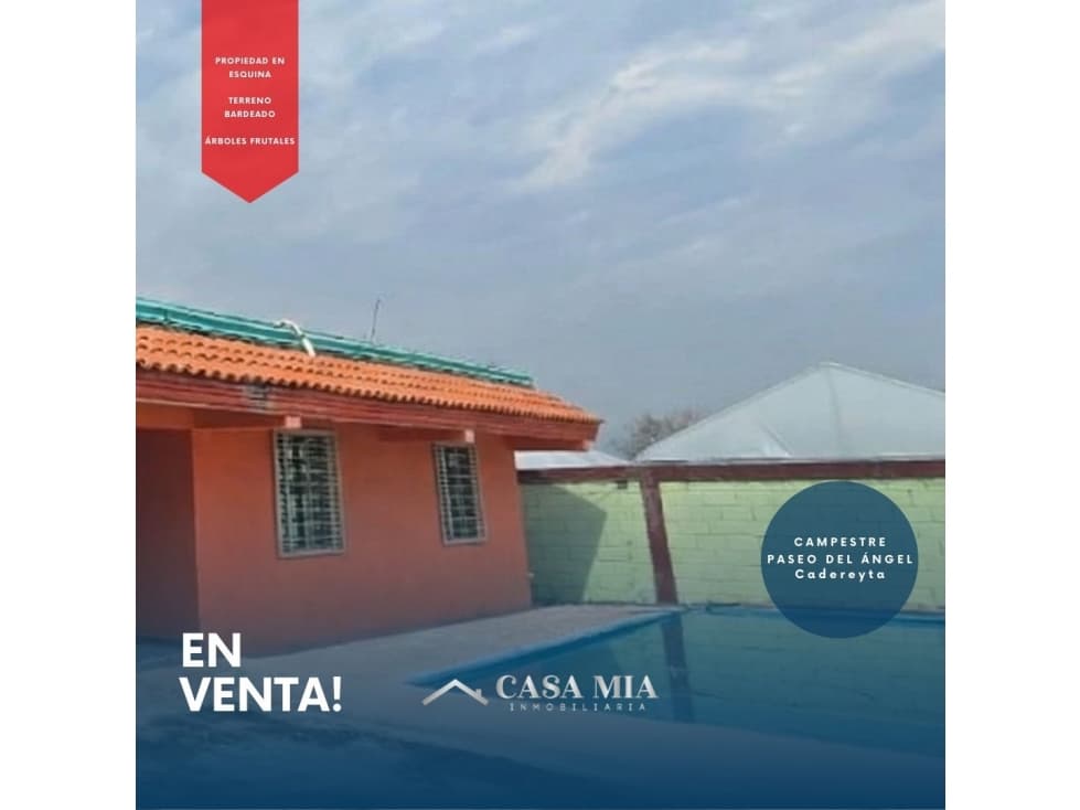 Quinta en Venta en Campestre Paseo Del Ángel, Cadereyta, N.L. - 1