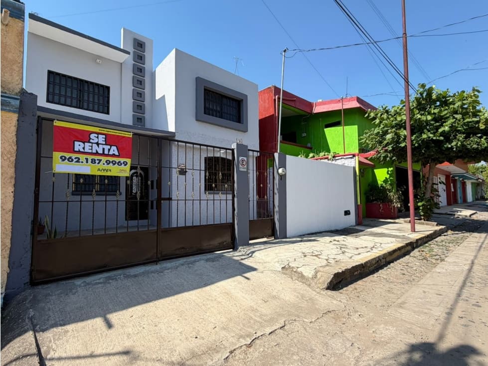 SE RENTA PROPIEDAD EN RESIDENCIAL LAS VEGAS TAPACHULA - 1