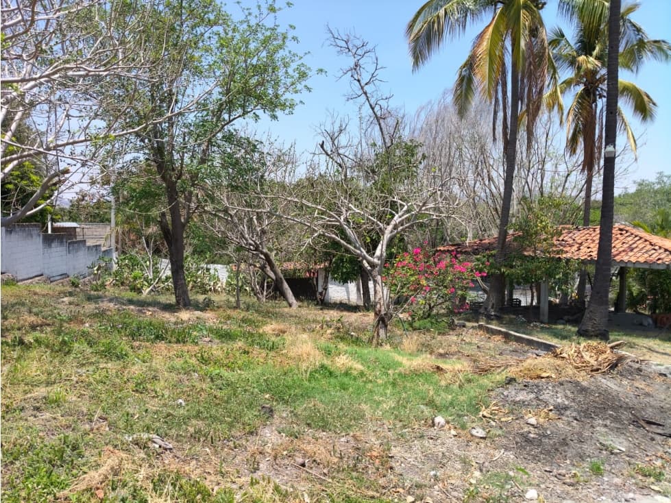 VENTA DE TERRENO CON CASA OBRA GRIS ESCRITURADO HUATECALCO,MORELOS - 1