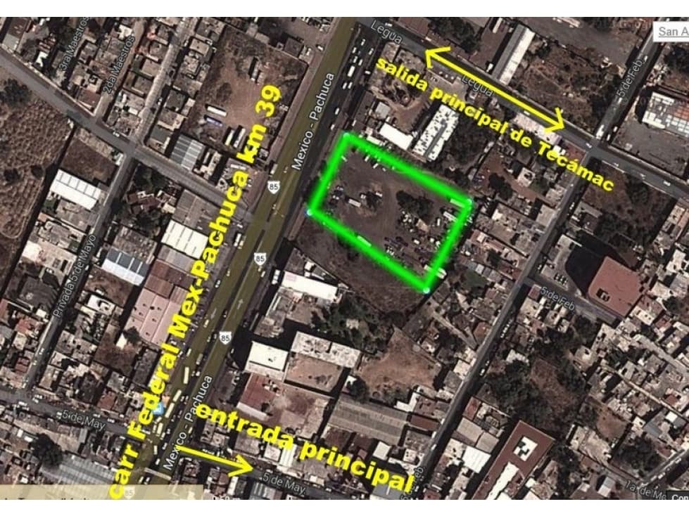 Terreno Comercial en Venta Tecamac - 1