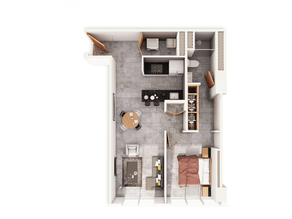 MIGUEL HIDALGO DEPARTAMENTO EN VENTA - 1