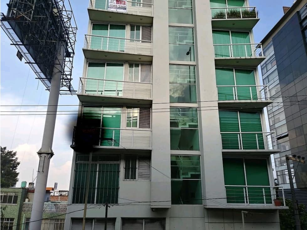Departamento En Renta Mixcoac - 1